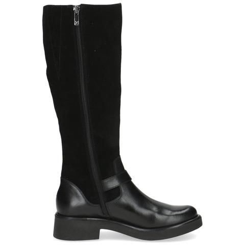 Black Casual Closed Boots Stivali Pelle Scarpe Donna Nero Eu 36, 9-25504-43-019 - Foto 3