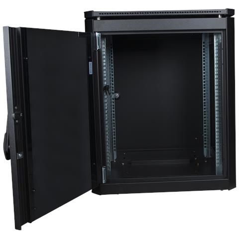 RDL12U66BL rack 12U Rack indipendenti Nero - Foto 2