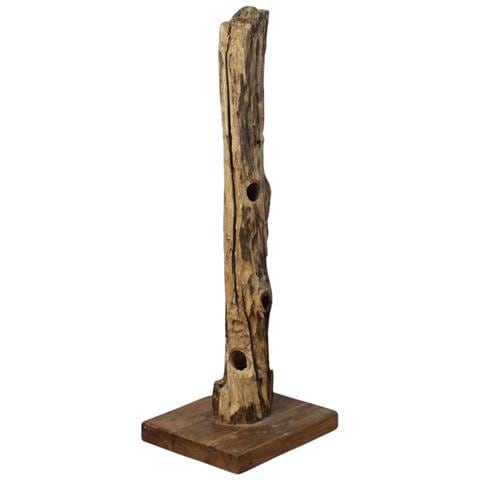 Sibilla - Porta Bottiglie In Legno Di Teak - Foto 1