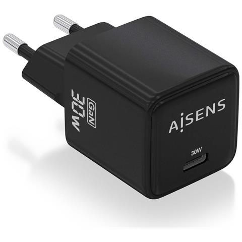 ASCH-30W1P036-BK Caricabatterie per dispositivi mobili Universale Nero AC Ricarica rapida Interno - Foto 1
