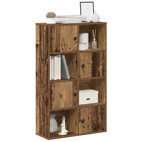 Libreria Legno Vecchio 60x24x101,5 Cm In Truciolato - Foto 1