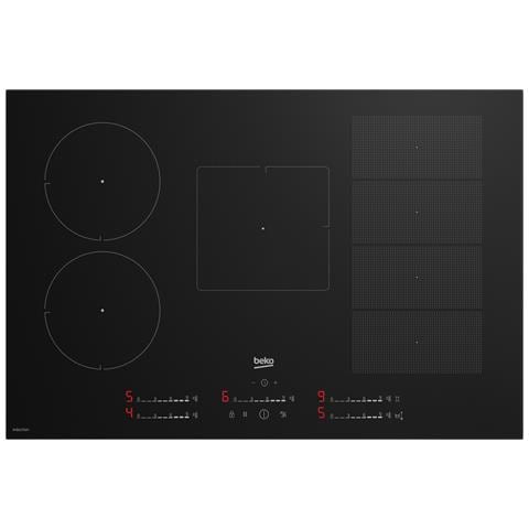 Piano Cottura HII 85780 UFT a Induzione 5 Zone Cottura da 80 cm Colore Nero - Foto 1