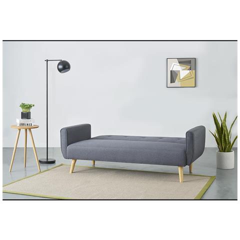 Malmo Divano-letto 3 Posti Grigio - Foto 2