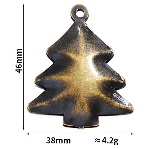 Campane Retrò Fai-da-te - Grandi Campane Per Albero Di Natale Da 38x46 Mm (confezione Da 10) - Foto 2