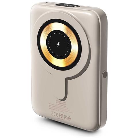 Magnee Power 10000 mAh Carica wireless Sabbia - Foto 2