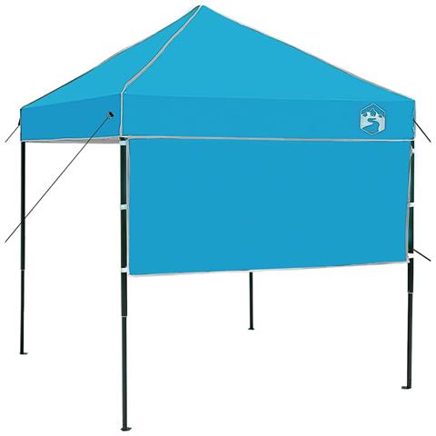 Tenda Aggiuntiva Pop-Up Blu 200 x 200 cm Tessuto - Foto 1