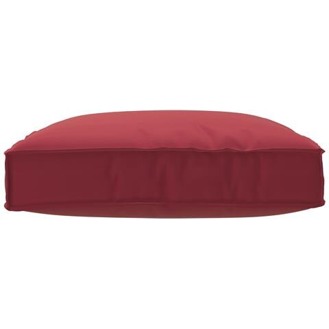 Cuscino per seduta pallet Rosso Vino 80 x 80 x 12 cm - Foto 2