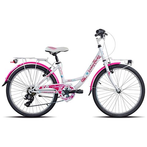 Bici Kelly 611 Mtb 24 6v - 24 White /fuxia - Foto 1