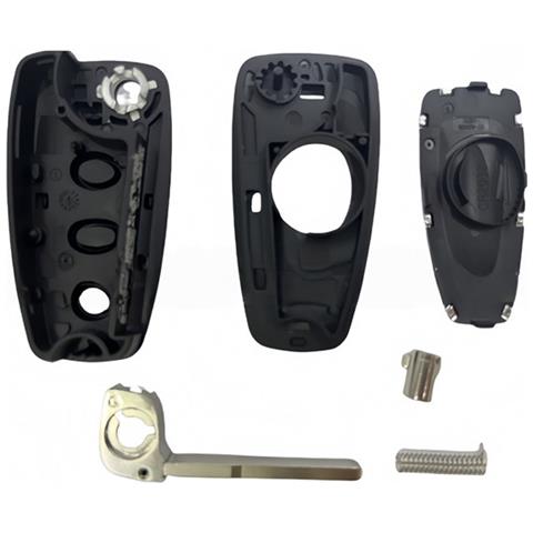 Guscio Di Ricambio Per Chiave Auto A 3 Pulsanti (mpv) Con Lama Piatta Compatibile Con Ford - Foto 5