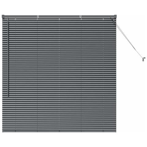 Tenda per Finestra con tende Grigio scuro Alluminio - Foto 1