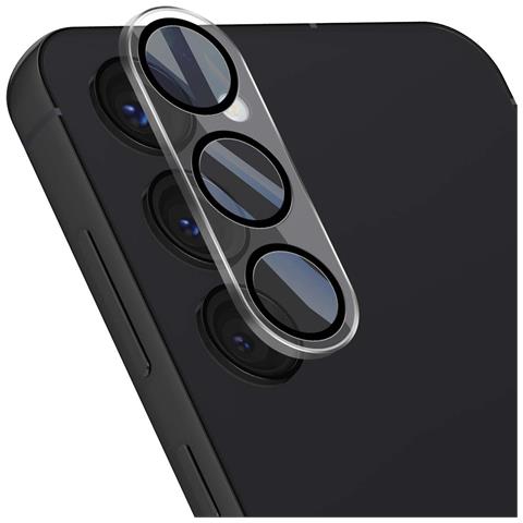 Protezione Obiettivo Fotocamera Per Galaxy S23 Plus Serie Lens Shield, Trasparente - Foto 1
