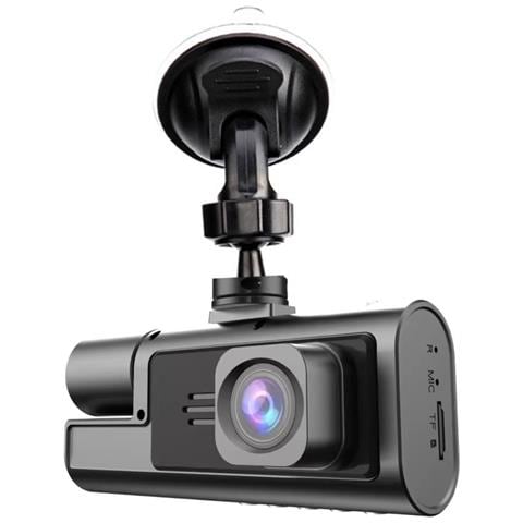 A22 Hd Night Vision Dash Cam Wifi A Tripla Lente Con Scheda Tf Da 32gb - Foto 2