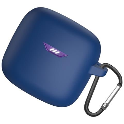 Custodia Protettiva In Silicone Compatibile Con Auricolari Bluetooth Jbl Tune Flex 2 - Vari Colori Blue - Foto 3
