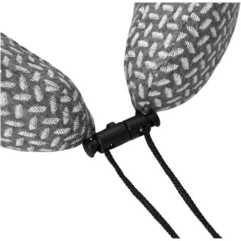 Cuscino da Viaggio per il Collo Grigio 30 x 28 x 14 cm - Foto 9