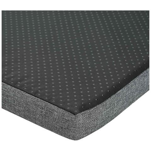 Panca per ingresso con cuscino Sonoma grigia 63 x 38 x 45 cm - Foto 9