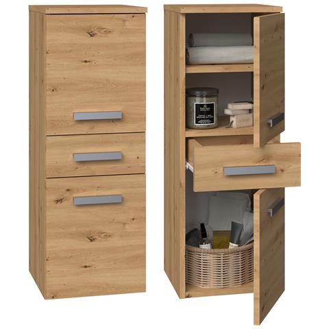 NEL V DDS ARTISAN armadietto di conservazione per bagno Quercia - Foto 1