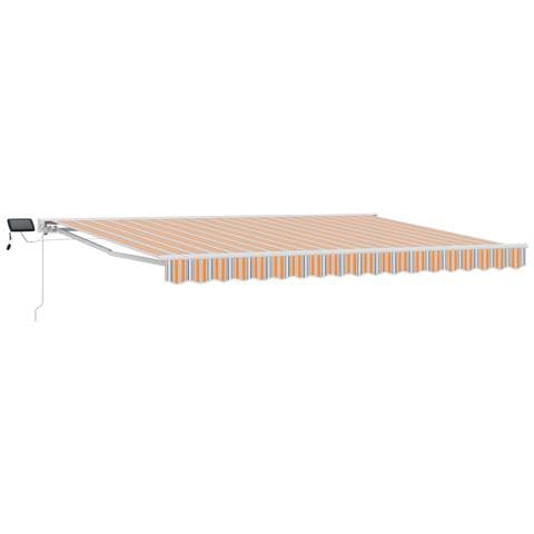 Cornice per Tenda Manuale con LED 4 × 3,5 m - Foto 1