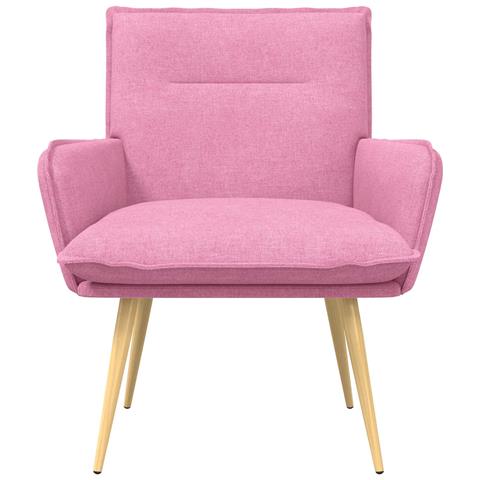Poltrona Rosa Tessuto - Foto 2