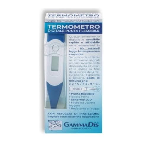 Termometro Digitale Punta Flessibile con Custodia Protettiva Medicare - Foto 1