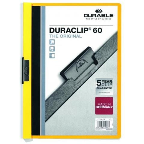 pz. 1 Cartellina Duraclip 60PVC A4 giallo 2209-04 - Foto 2