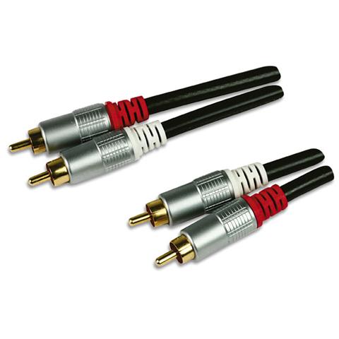 ICOC 2RCA-MM-100 - Cavo Audio 2RCA M / M 10mt Alta qualità - Foto 1