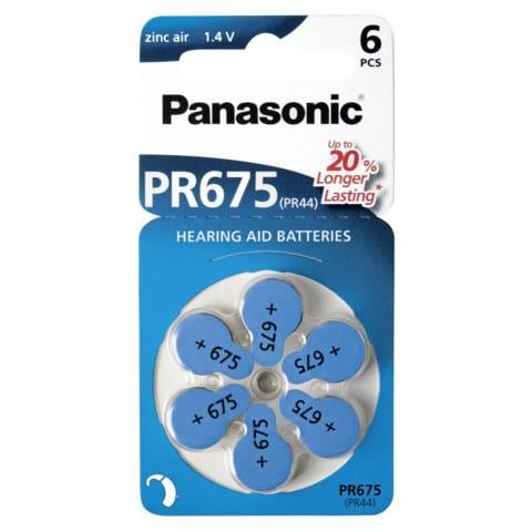 IBT-PAC-V675 - Batterie a Bottone per Protesi Acustiche PR675, 6pz - Foto 2