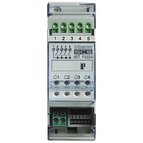 F430/4 - Scs - Attuatore Termoregolazione 4 Rele - Foto 1