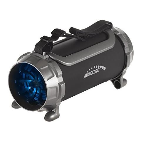 AC890 Altoparlante Portatile Bluetooth, Bazooka Speaker, Radio FM, Scheda microSD, compatibilità Smartphone / Tablet, Ricaricabile, Ingresso Aux indicatori LED - Foto 1