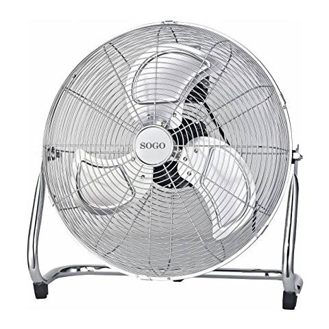 Ven-ss-21050 - ventilatore Da Pavimento Cromato, 50 cm, 170 w, Colore: Argento - Foto 1