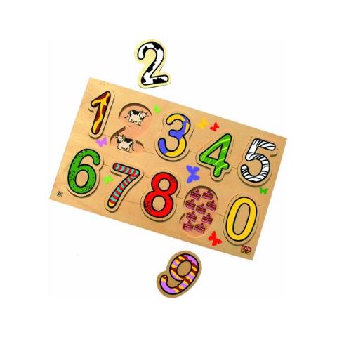 Edufun Ef 12075 Giocattoli Di Legno Puzzle Numeri E Quantità - Foto 1