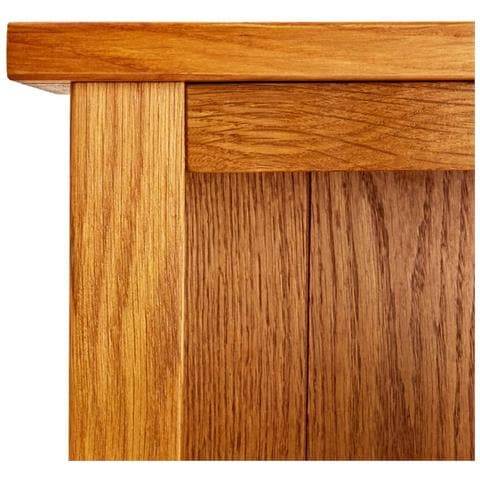 Libreria A 6 Ripiani 90x22,5x200 Cm In Massello Di Rovere - Foto 2