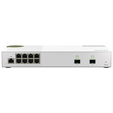Switch QSW-M2108-2S 8 Porte Gigabit 100 / 1000 con 2 Porte Ethernet SFP+ - Foto 1