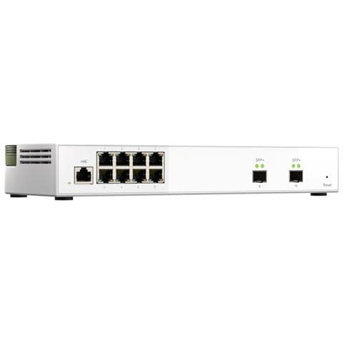 Switch QSW-M2108-2S 8 Porte Gigabit 100 / 1000 con 2 Porte Ethernet SFP+ - Foto 2