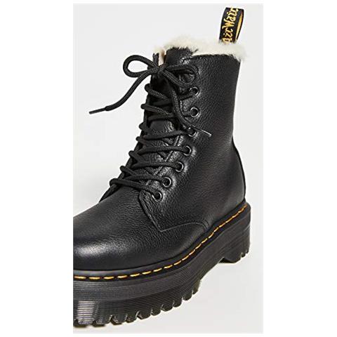 Dr. Martens Women's Jadon Fl 8 Eye Boots, Nero, 8 Medium Us - Foto 5