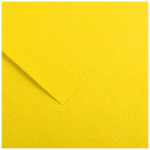Canson Iris Vivaldi A4 185 Gsm Carta Liscia Di Colore - Giallo Canarino (confezione Da 50 Fogli) - Foto 2