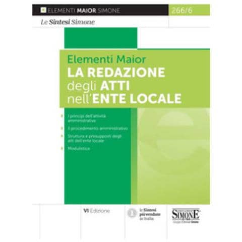La Redazione Degli Atti Nell'ente Locale - Foto 1