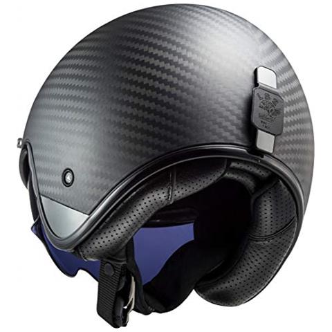 M Nero Carbonio Unisex LS2 306011098M Casco Moto Jet OF601 Bob lencicol  Moto, accessori e componenti Auto e Moto