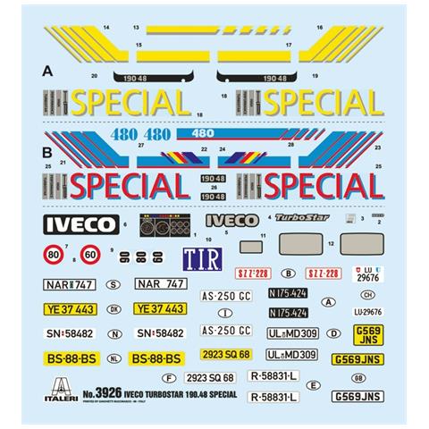 Iveco Turbostar 190.48 Special Kit 1:24 - Foto 1