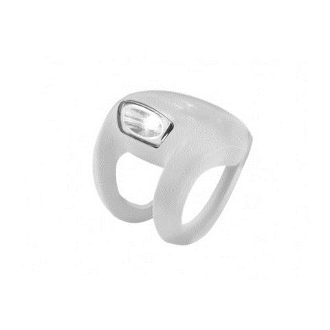 Luce Posteriore a LED per Bici Colore Trasparente - Foto 1