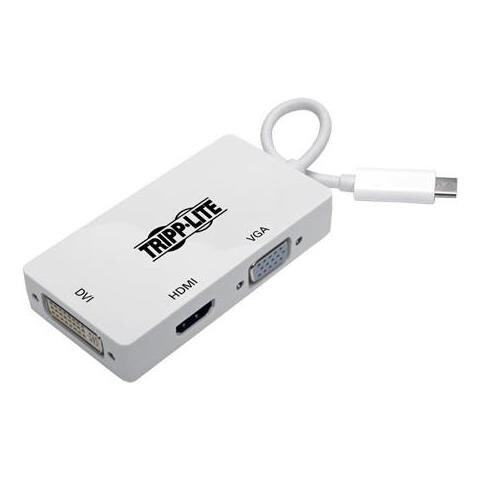 Tripp Lite U444-06N-HDV4K USB-C HDMI / DVI / VGA Bianco cavo di interfaccia e adattatore - Foto 1