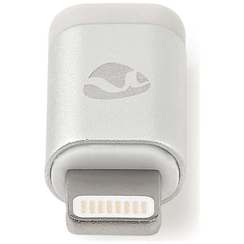 CCTB39901AL cavo di interfaccia e adattatore Apple Lightning USB Micro B Female Alluminio - Foto 4