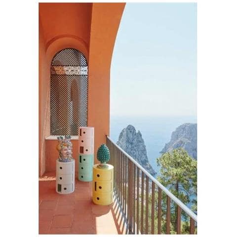 Componibile Kartell Bio 3 Elementi Verde Art 5970 / ve - Foto 4