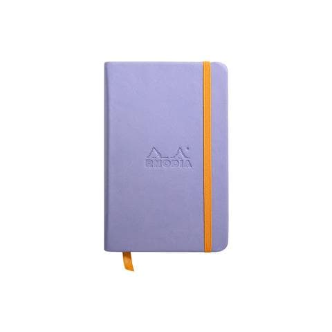 NOTEBOOK RIMBORDATO RIGIDO 9X14 MM 192 PAGINE CARTA AVORIO 90 GR SENZA QUADRETTATURA- CON ELASTICO - Foto 1