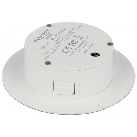 64065 Caricabatterie per dispositivi mobili Smartphone Bianco dC Ricarica rapida Interno - Foto 4