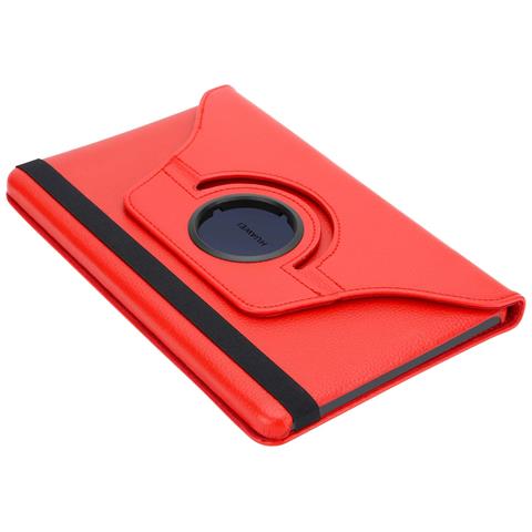 Cadorabo Custodia Per Tablet Compatibile Con Huawei Matepad T 10 (9.7 Zoll) / T 10s (10.1 Zoll) In Rosso Papavero - Coperchio Protettivo Senza Auto Wake Up, Con Funzione Stand E Chiusura A Fascia Elastica - Foto 5