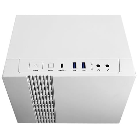 UK-02W-OP computer case Midi Tower Bianco - Foto 2