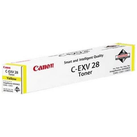 C-EXV28Y Toner Originale Giallo per iR C5051 / iR C5045i / iR ADV C5250 Capacità 38000 Pagine - Foto 1