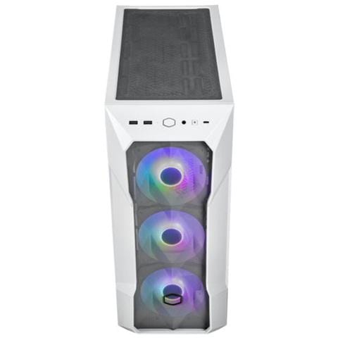 Case MasterBox TD500 Mesh V2 Middle Tower Mini-ITX / Micro-ATX / ATX 3x USB 3.2 Colore Bianco (Finestrato) - Foto 2