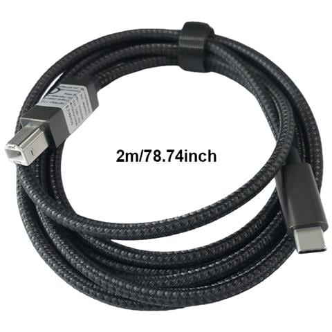 Cavo Per Stampante Da Usb-b A Usb-c Black 2 Metri - Foto 7
