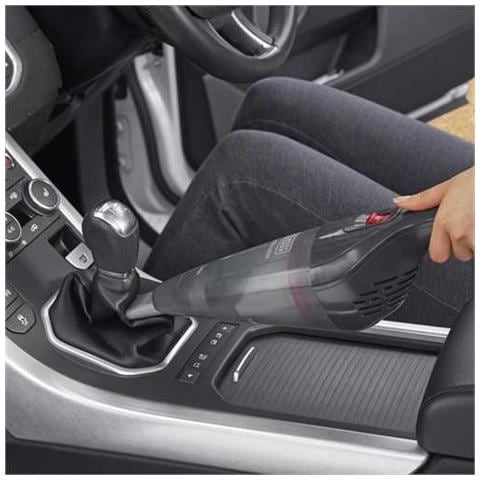 Aspirabriciole Ricaricabile per Auto NVB12AVA-XJ Senza Filo Colore Grigio/Rosso - Foto 8